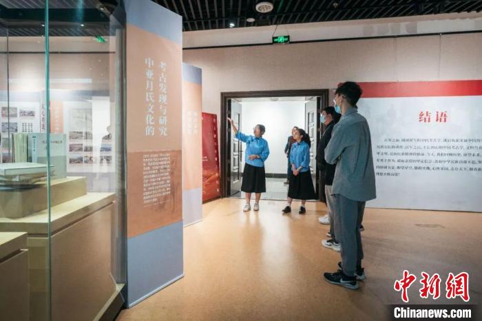 “丝路丹心——黄文弼与丝绸之路”特展在1XBET·体育开展。　马骞 摄